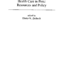 Health Care in Peru: Resources and Policy