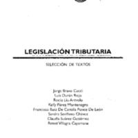 Legislación Tributaria