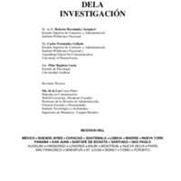 Metodología de la investigación