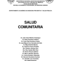   Salud comunitaria