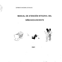 MANUAL DE ATENCIÓN INTEGRAL DEL NINO/ADOLESGENTE