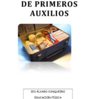   Botiquín de primeros auxilios: mantenimiento y conservación.